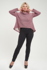 Кардиган М 7 (меланж бордовый)